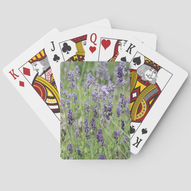 Baralho Beautiful Lavender Playing Cards (Verso)