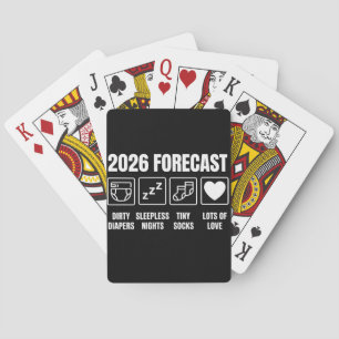 Baralho Bebê Chegando Em Breve Previsão 2026 Chuveiro de B