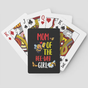 Baralho Beekeeper Art Mãe Da Bee Day Girl
