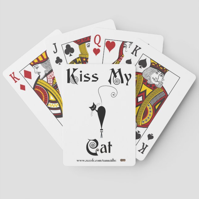 Baralho Beije meu gato (Verso)