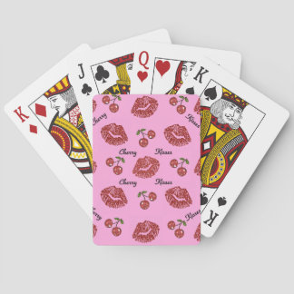 Baralho Beijos de Cereja Rockabilly RAB em Rosa