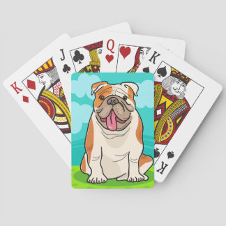 Baralho Bela Cartoon Inglês para Bulldog