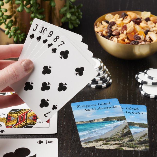 Baralho "Beleza Capturada: Ilha Kangaroo da Costa Icônica (In situ)