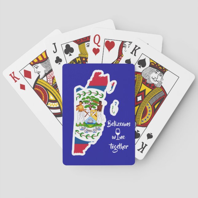 Baralho Belizenhos Bebem Juntos (Verso)