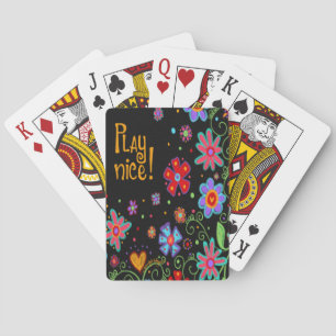 Baralho Belo Brincadeira Floral Brincadeira Belo Inspirivi