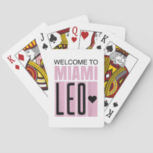 Baralho Bem-vindo a Miami Leo 10 - GOAT