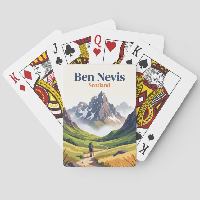 Baralho Ben Nevis Escócia (Verso)
