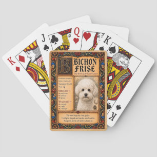 Baralho Bichon Frise, Arte de Bestiário Medieval
