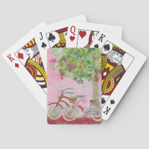 Baralho Bicicletas cor-de-rosa