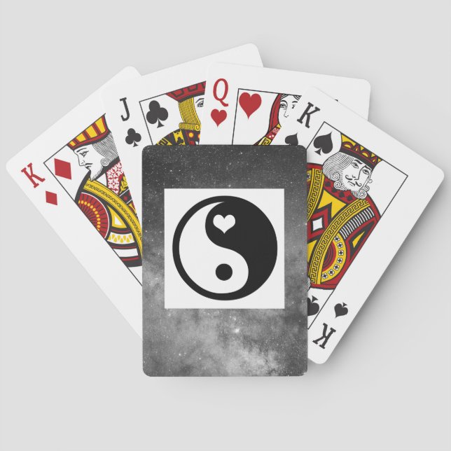 Baralho Bicycle® Poker Playing Cards YING E YANG (Verso)