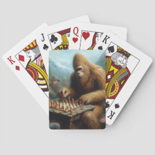 Baralho Bigfoot Tocando Xadrez
