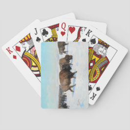 Baralho Bison in the Snow (por Rosa Bonheur)