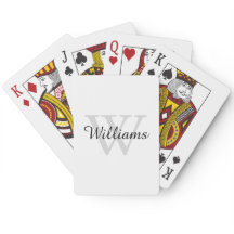 Black and White Personalized Monogram