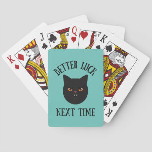 Baralho Black Cat Melhor Sorte Da Próxima Vez