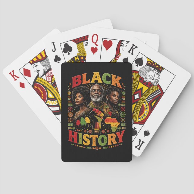 Baralho Black History (Verso)