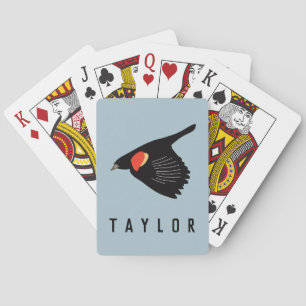 Baralho Blackbird personalizado no voo