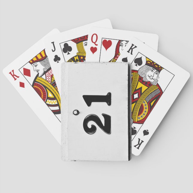 Baralho Blackjack 21 (Verso)