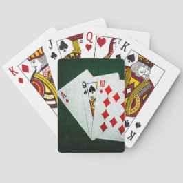 Baralho Blackjack 21 ponto - Ace, Queen, Dez