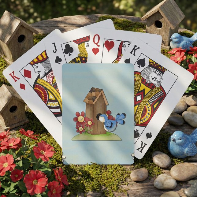 Baralho Blue Bird Birhouse (Criador carregado)