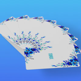 Baralho Blue Flowers XONOX Original