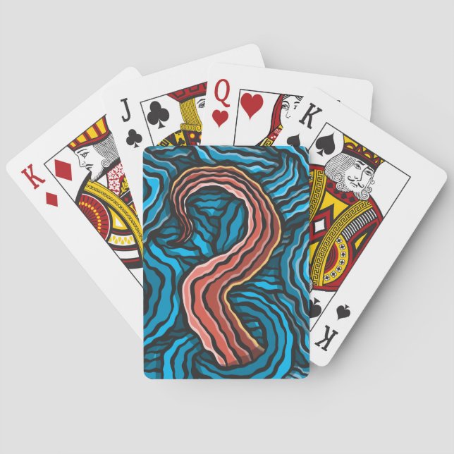 Baralho Blue Tentacle (Verso)
