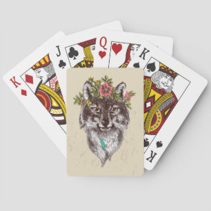 Baralho Boho Style Wolf Halo Retrato