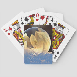 Baralho Bolha de sabão na neve