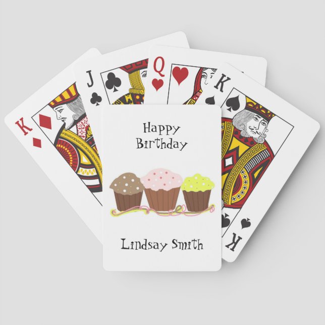 Baralho Bolinhos de Aniversário (Verso)