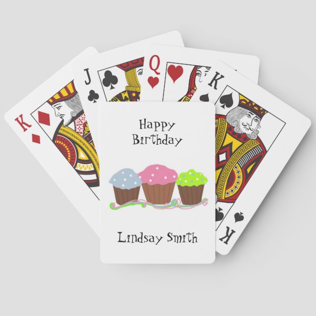 Baralho Bolinhos de Aniversário (Verso)