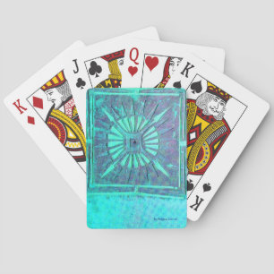 Baralho BOM DIA ESTRELA Aqua Blue Turquase, Teal