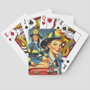 Baralho Bombeiro Vintage