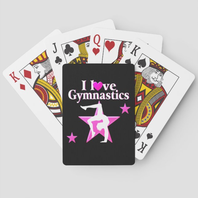 BARALHO BONITO PINCO EU AMO GINASTICS DESIGN (Verso)