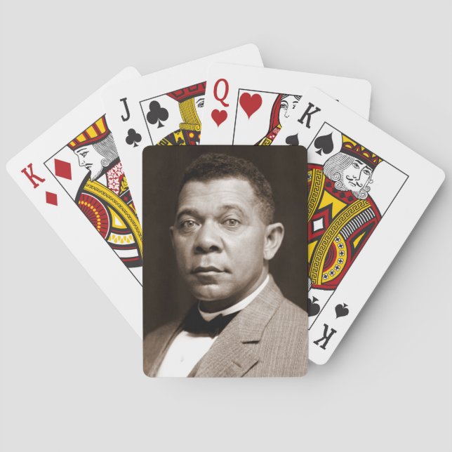 Baralho Booker Washington: Educador Afro-Americano (Verso)