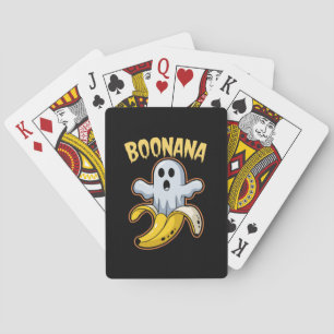 Baralho Boonana Fantasma Banana Cute Halloween