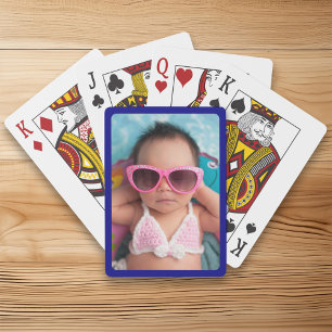 Baralho Borda do marinho para sua foto