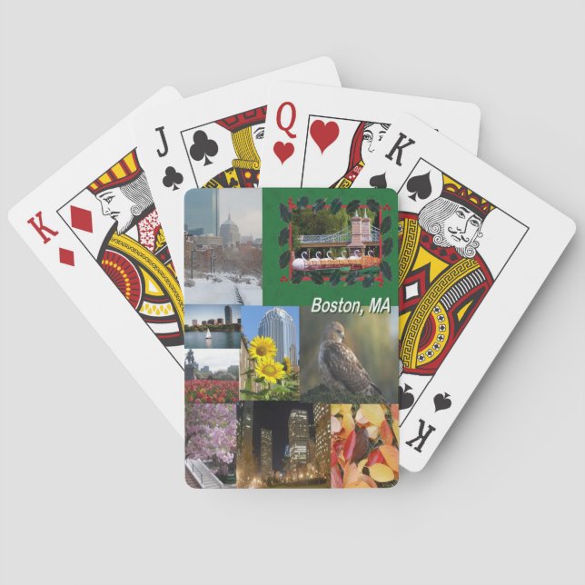 Baralho Boston, Massachusetts (Verso)