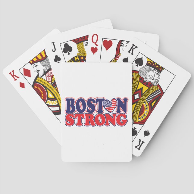 Baralho Boston Strong (Verso)