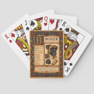 Baralho Boxer, Arte do Bestiário Medieval