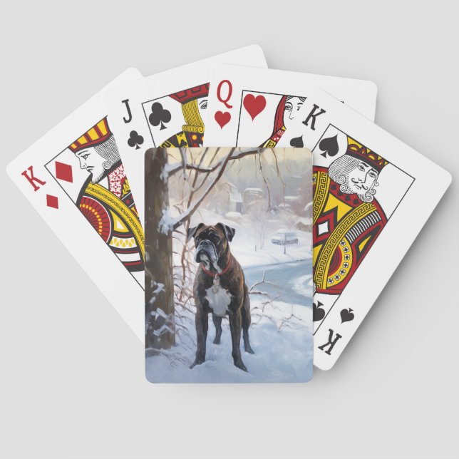Baralho Boxer Deixe Nevar Natal (Verso)