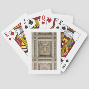 Baralho Brasão de Medici, do intradorso da igreja