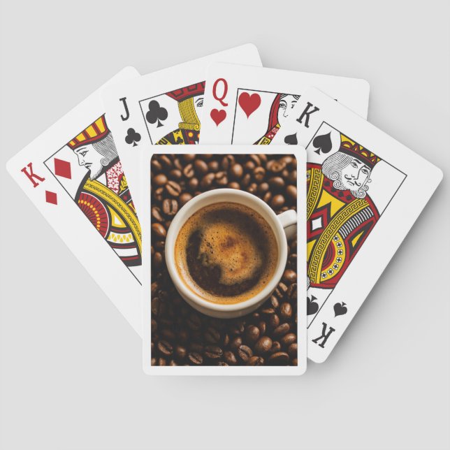 Baralho Brew & Bluff: Coffee Lover Playing Cards (Verso)