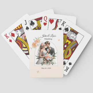 Baralho Bride personalizável e Peach de grupo