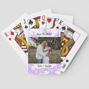 Baralho brilho de brilho adicionar seu nome de foto data d