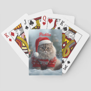 Baralho Brincadeira Britânica de Natal Personalizado