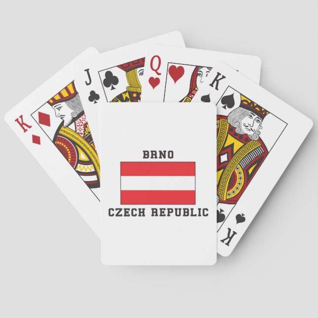 Baralho Brno, república checa (Verso)