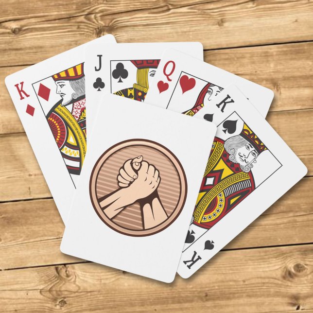 Baralho Bronze da luta de braço (Criador carregado)