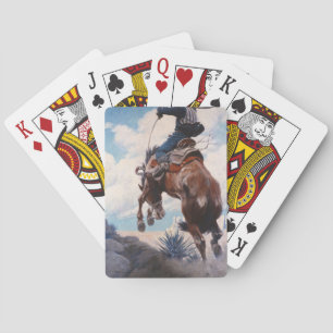 Baralho Bucking por Newell Convers Wyeth