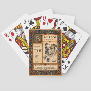 Baralho Bulldog, Arte de Bestiário Medieval
