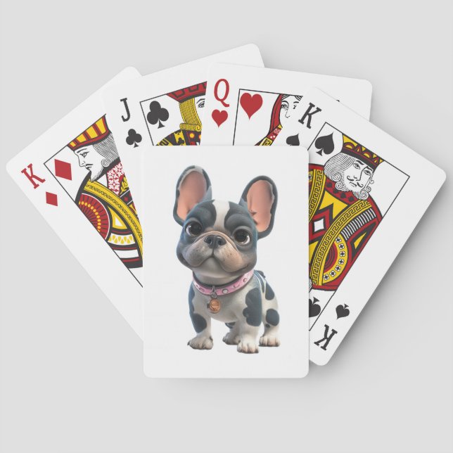 Baralho Bulldog Francês  (Verso)