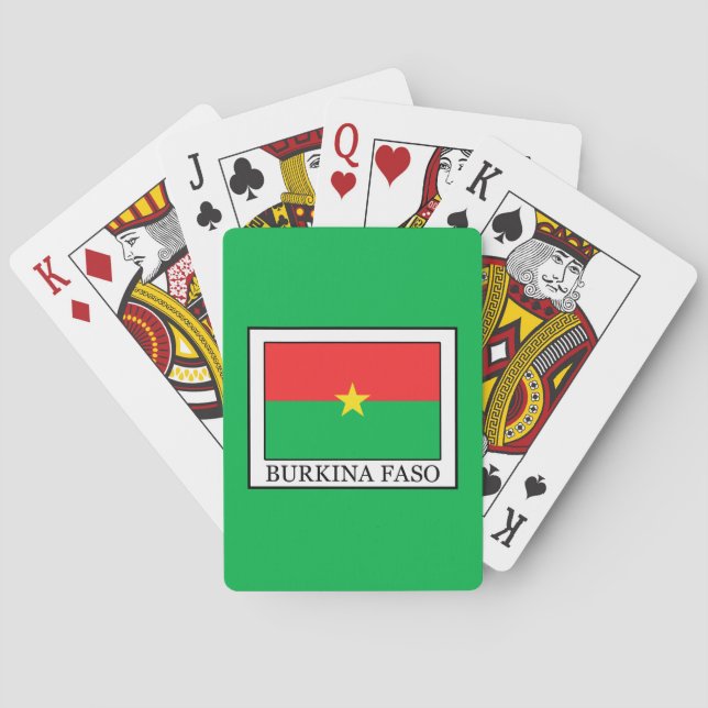 Baralho Burkina Faso (Verso)